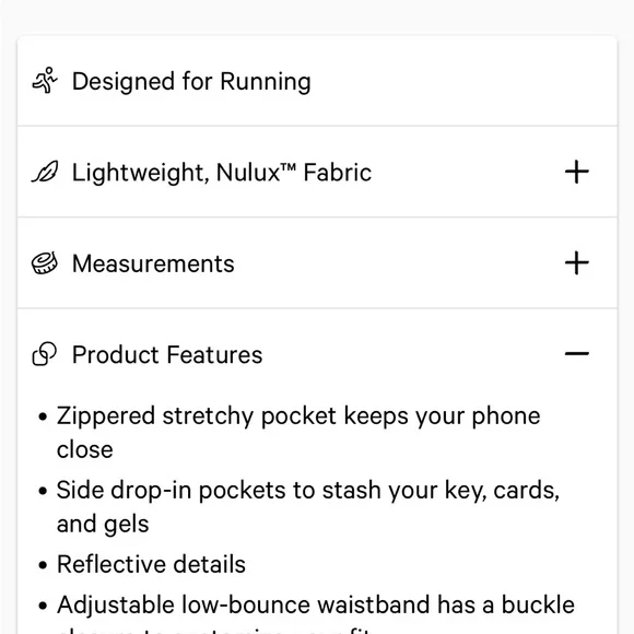 Lululemon Fast & Free Running Belt in Orange (size S/M) - Picture 8 of 9